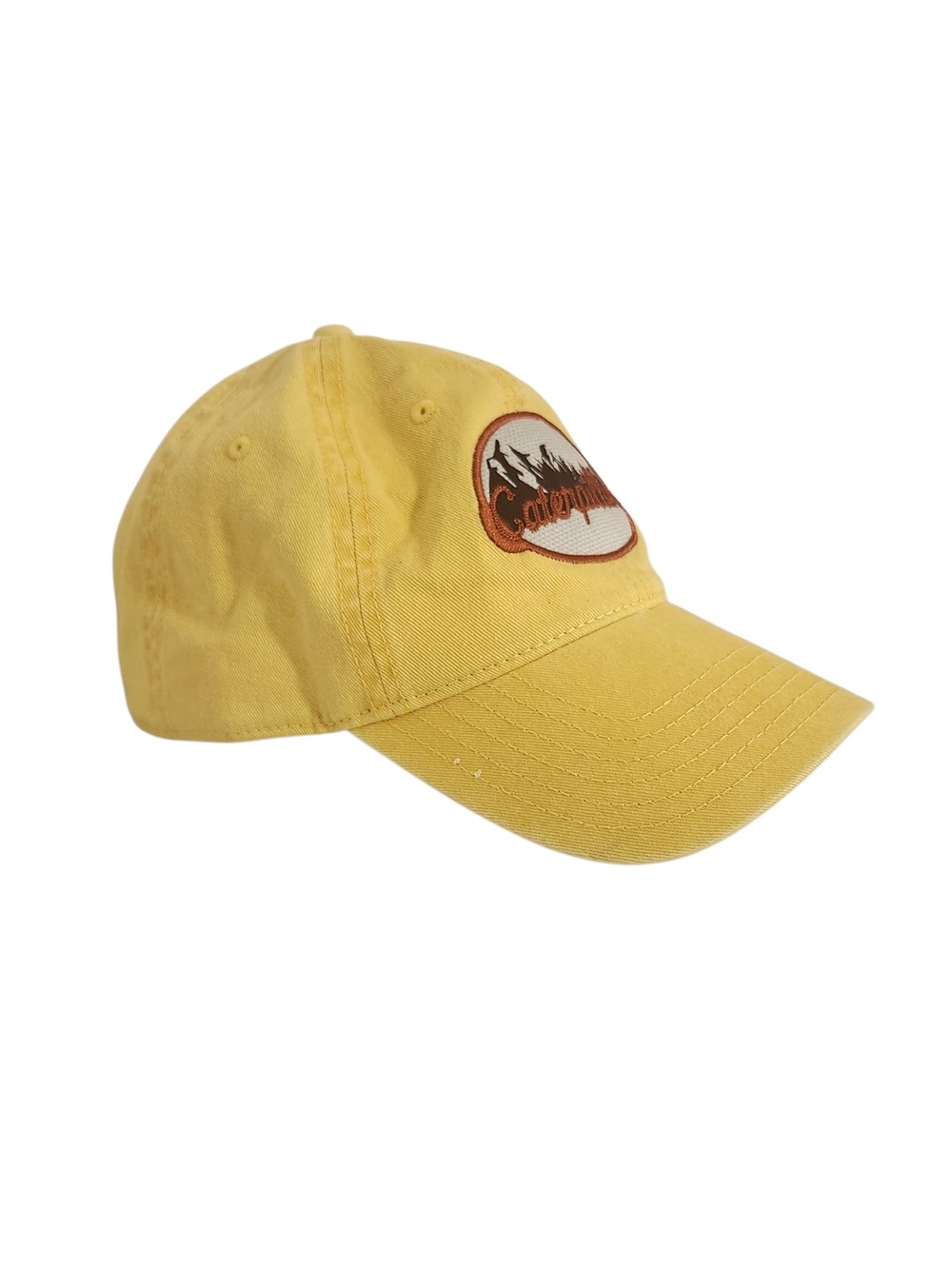 Caterpillar Yellow CAT Patch Embroidered Baseball Hat